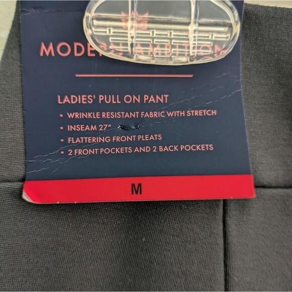 Modern Ambition Pleated Technical Career Pants Size M - Picture 2 of 5